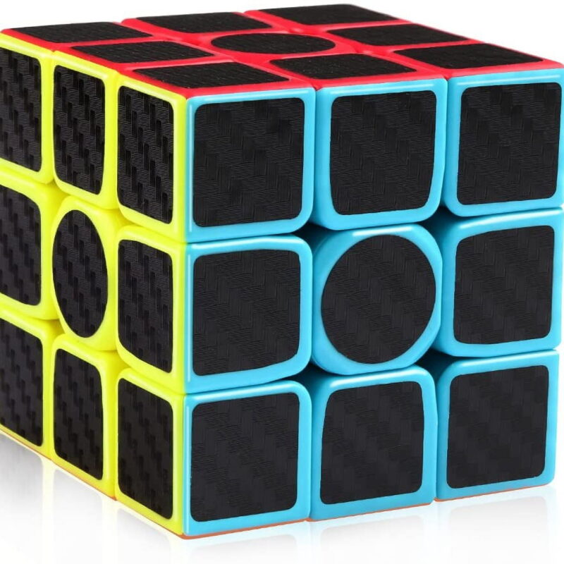 Speed Cubes, Speed Cube Set of 3x3x3 Stickerless Puzzle Magic Cube with Gift Box, Frosted Surface Enhanced Edition