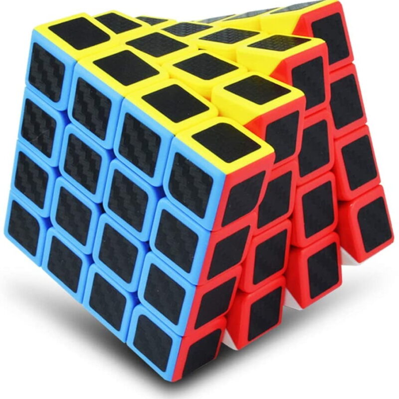 Speed Cube 4x4- Stickerless Magic Cube 4x4x4 Puzzles Toys , The Most Educational Toy to Effectively Improve Your Child's Concentration, Responsiveness and Memory