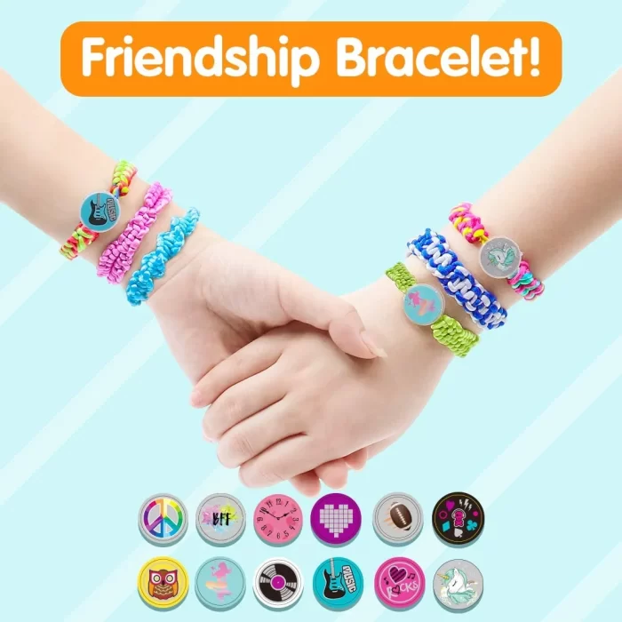 Friendship Bracelet Making Kit, Girls DIY Craft Kits Toys Cool Arts and Crafts Toys for Teen Girls Travel Activity Set Gifts for Age 6 7 8 9 10 11 12 Year Old Girls - Image 6