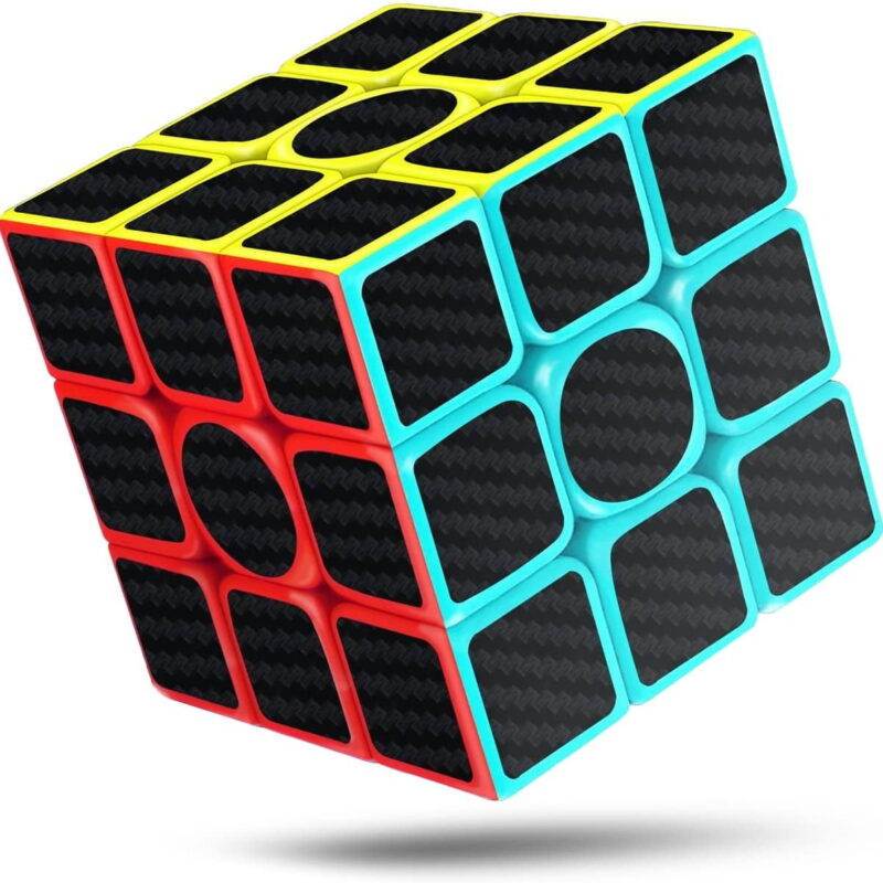 Speed Cube 3x3- Stickerless Magic Cube 3x3x3 Puzzles Toys , The Most Educational Toy to Effectively Improve Your Child's Concentration, responsiveness and Memory