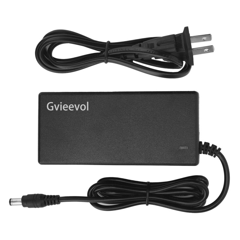 Gvieevol Lithium Battery Charger, 5.5mm Battery Charger DC 42V 2A For Electric Vehicles Battery Packs For 36V Lithium Ion Battery