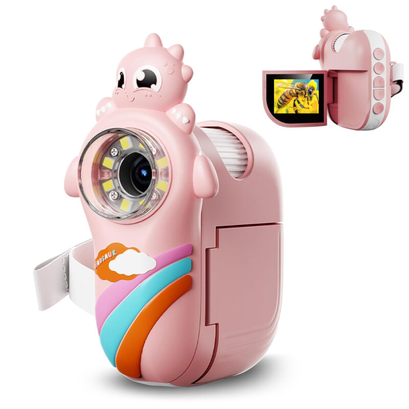 Kids Miniscope, 1000X Portable Digital Microscope, 2-Inch LCD Screen, 32GB