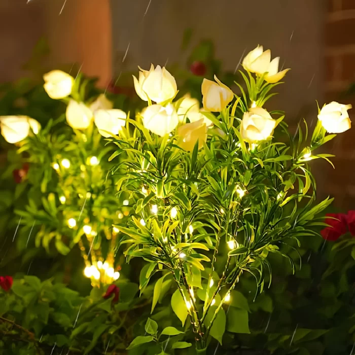 2 Pack Outdoor Solar Lights, Solar Garden Lights