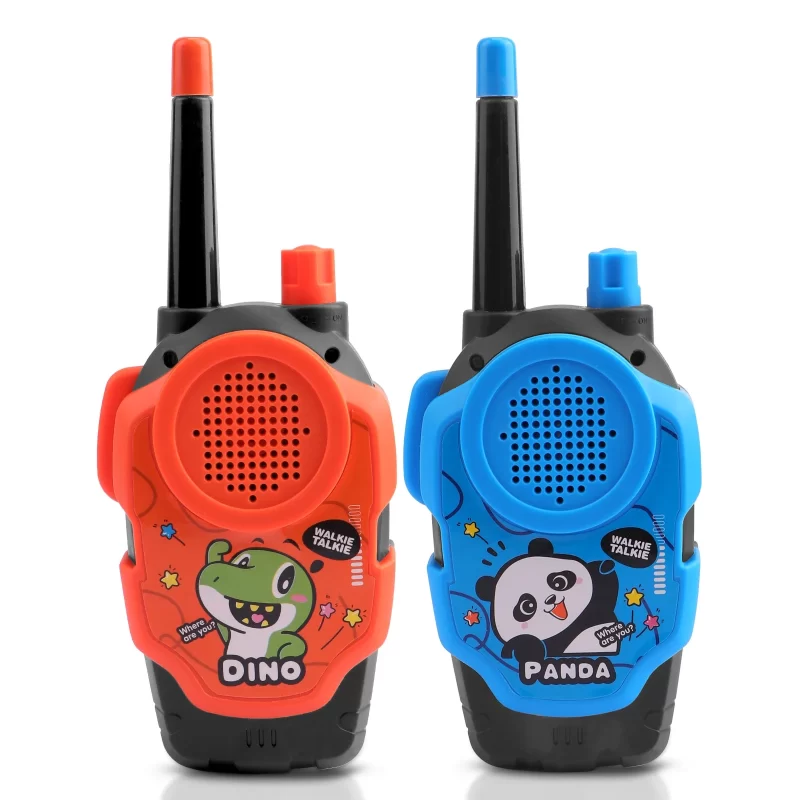 Rirool Walkie Talkies for Kids, 2 Pack Long Range Walkie-Talkies for Boys Girls Ages 3-10, Outdoor Camping Toys with Clear Sound, Durable Design, Perfect for Christmas, Birthday Gifts